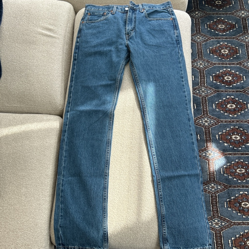 Levi's Men's Straight Blue Jeans